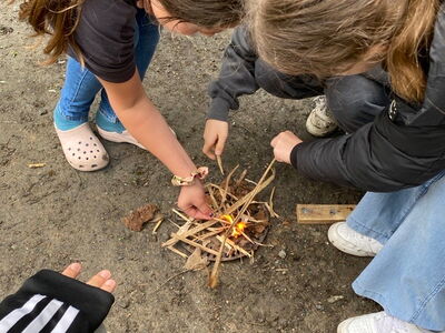 Kleines Lagerfeuer