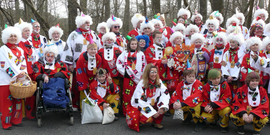 Karnevalsumzug 2011 gemeinsam mit der Pestalozzischule