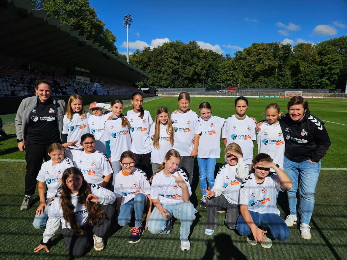 Gruppenbild Futbalo Girls