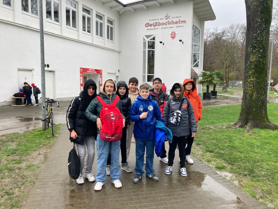 Wasserschlacht am Geißbockheim