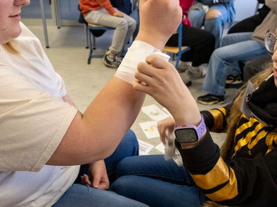 Es wird ein Übungsverband angelegt