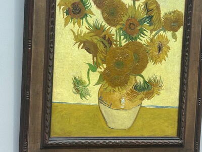 Van Gogh Gemälde 15 Sonnenblumen