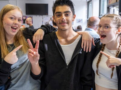 Frühstück mit den 10. Klassen