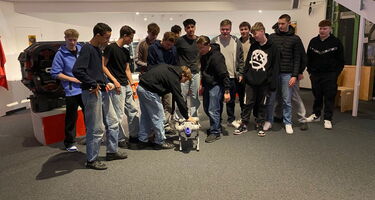 Vorführung Roboterhund