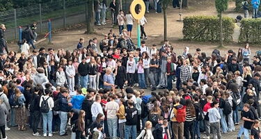 Breakdance auf dem Schulhof