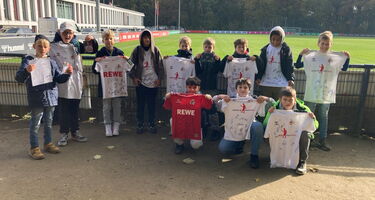 Kicken und Lesen on Tour - "Meet and Greet" am Geißbockheim