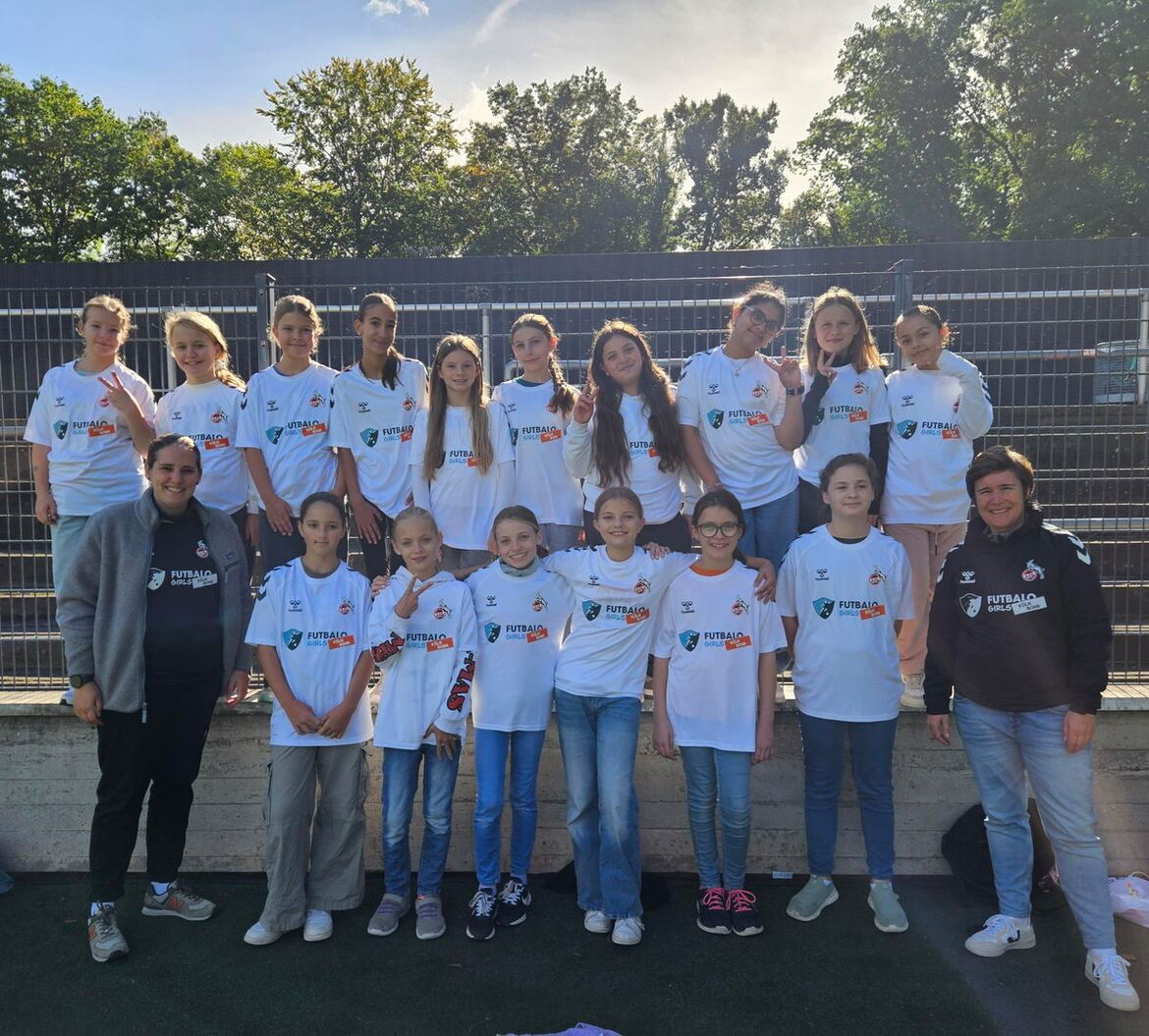Gruppenbild Futbalo Girls